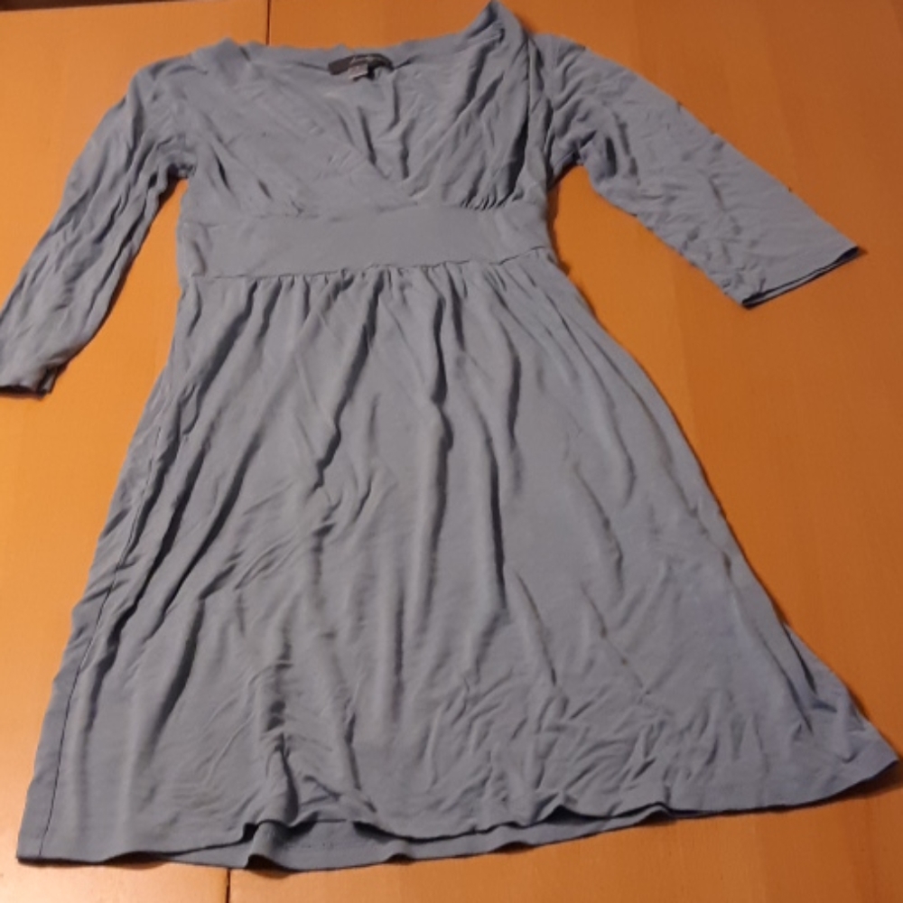 Light blue jersey dress